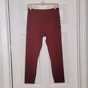 Zyia pocket light n tight hi rise 7/8 24" inseam size 8-10